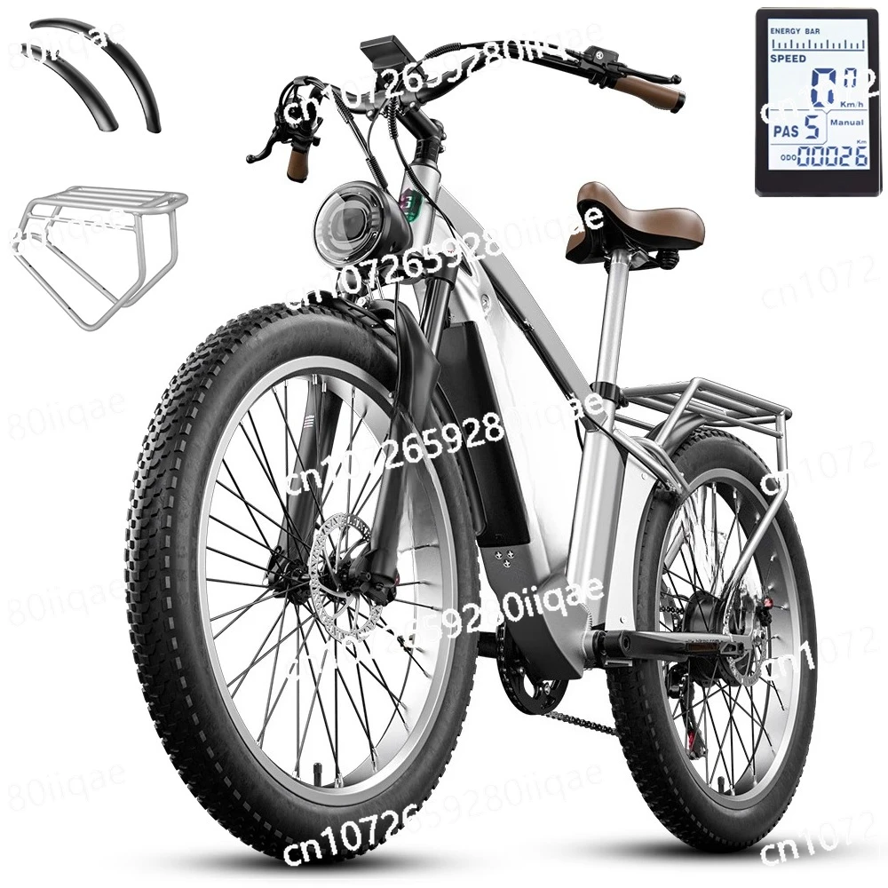 

26-Inch Electric Bicycle 48V Adult Lithium-ion Mountain Bike Electric Power Bicycle