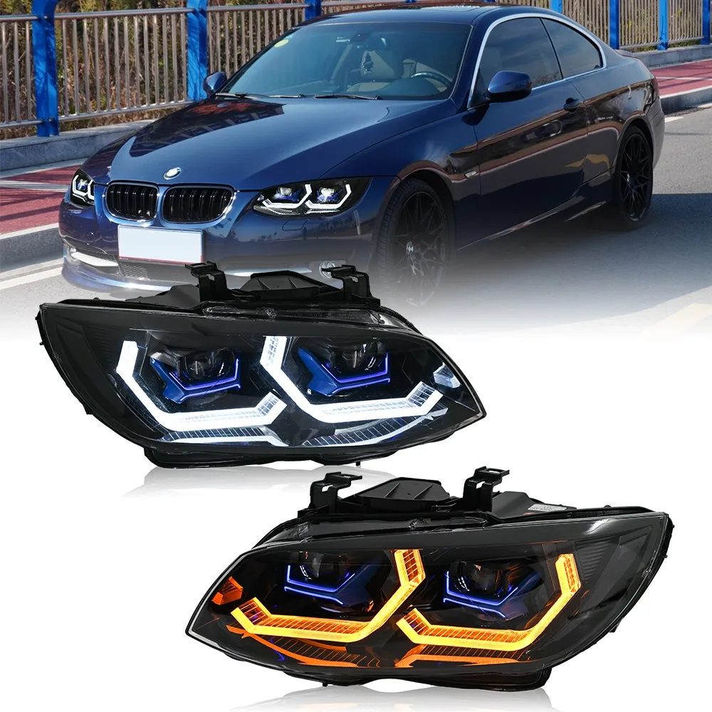 

Upgrade M5 Style Full LED Headlights Assembly For BMW 3 Series E92 E93 2011-2013 Coupe 2D