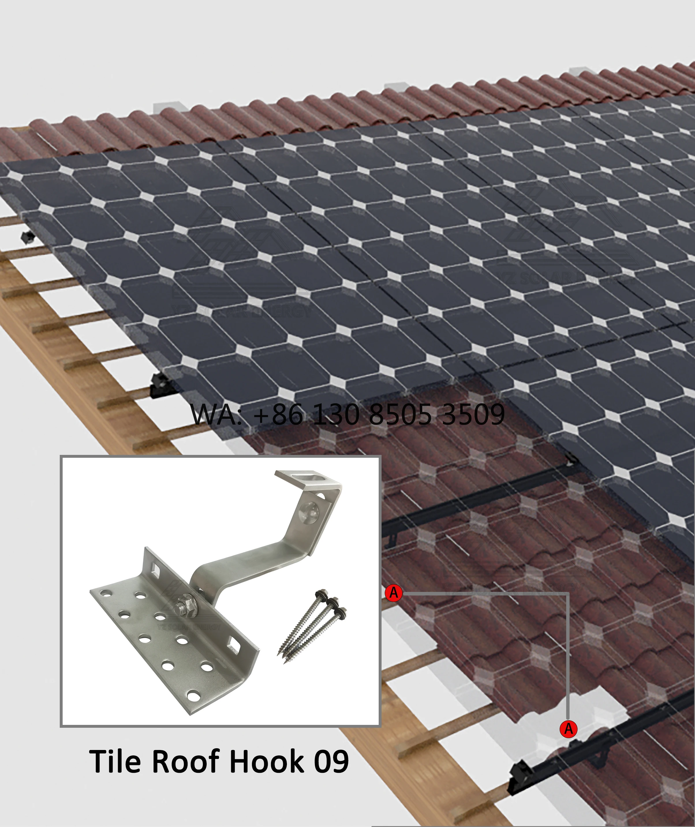

Ground Support Wholesale Customizable Solar Panel Bracket Ground Mounting Racking System