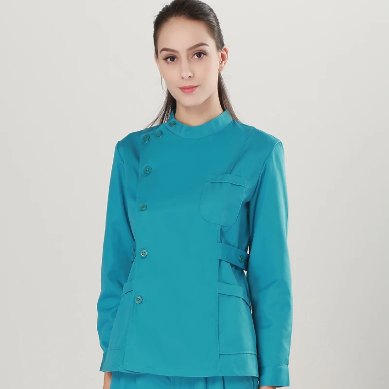 Odontologia Uniforme Enfermera Mujer Jaleco Feminino Enfermagem abbigliamento medico infermiera scrub Set Uniforme donna uomo abbigliamento da lavoro nuovo