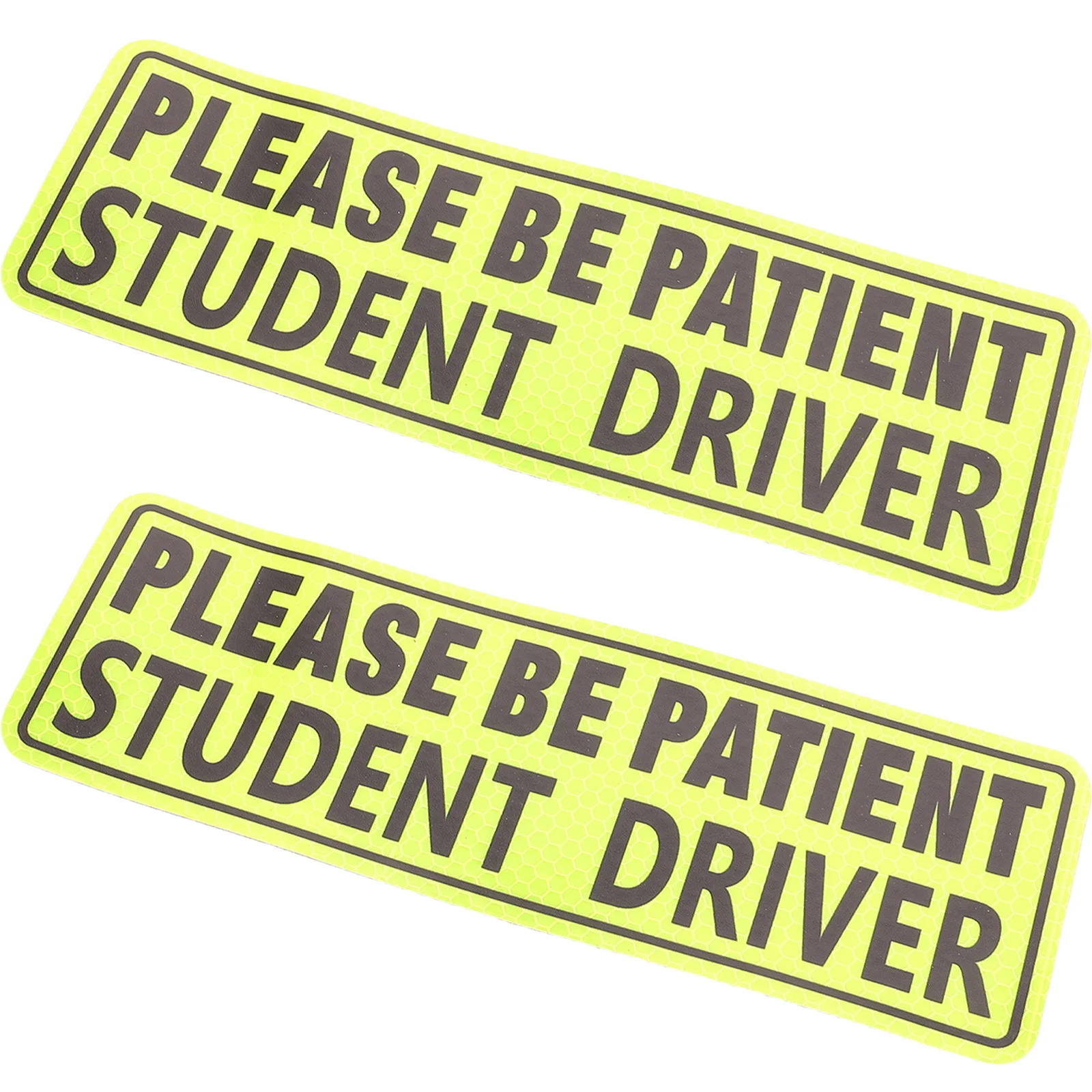 

2 шт. автомобильная наклейка студенческая наклейка для начинающих водителей предупреждающая наклейка для практики водителя съемная водонепроницаемая авто наклейка