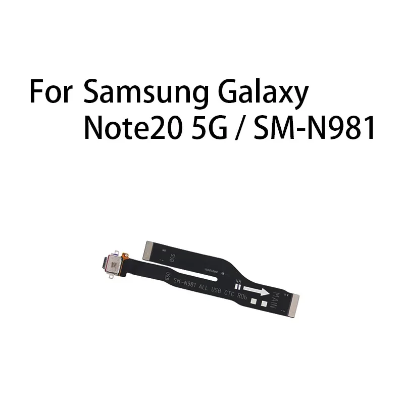 

Charging Flex For Samsung Galaxy Note20 5G / SM-N981B /U/W/N USB Charge Port Jack Dock Connector Charging Board Flex Cable