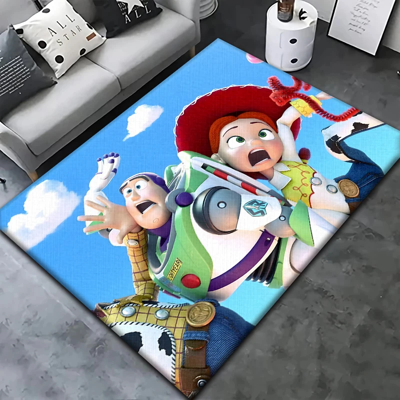 Buzz Lightyear The hottest anime cartoon Carpet, Living room Bedroom floor mat Kitchen mat Bedroom Mat,bedroom  birthday gift