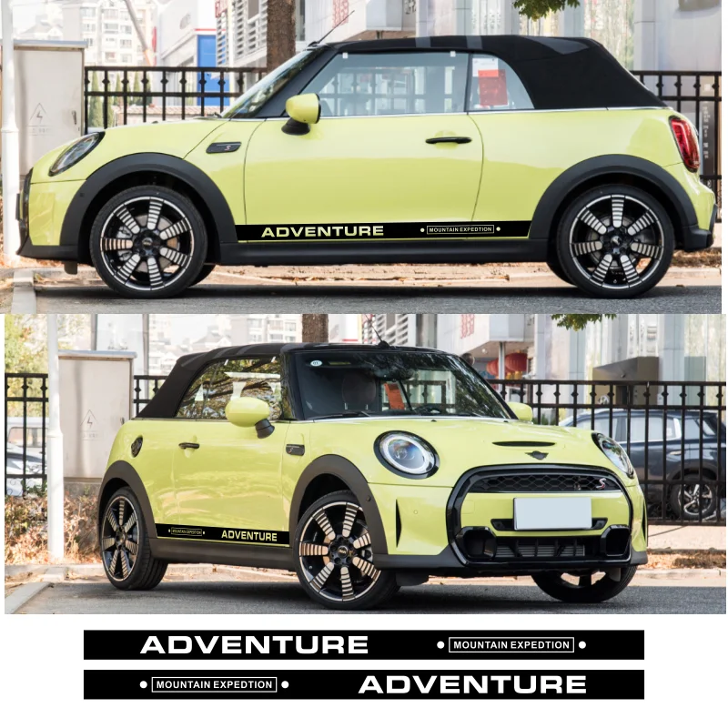Pegatinas para coche de aventura en la montaña, calcomanías DIY para autocaravana, accesorios para maletero de BMW y Jeep