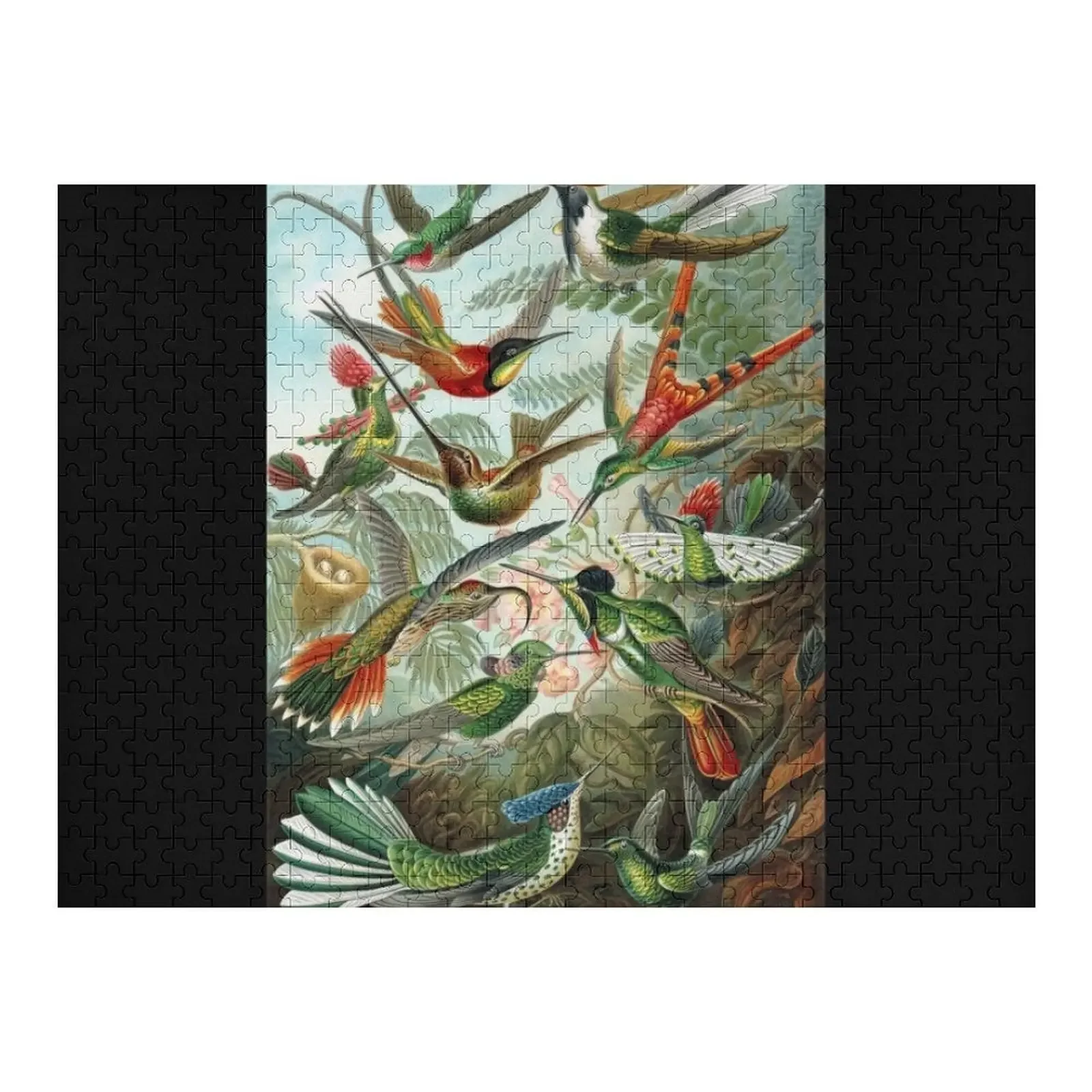 

Ernst Haeckel Hummingbirds Jigsaw Puzzle Customized Toys For Kids Custom Gifts Puzzle
