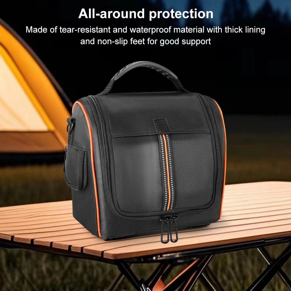 Power Storage Bag Waterproof Portable Shoulder Bag Anti-fall Travel Handheld Bag for Jackery Portable Power Station Explorer 500