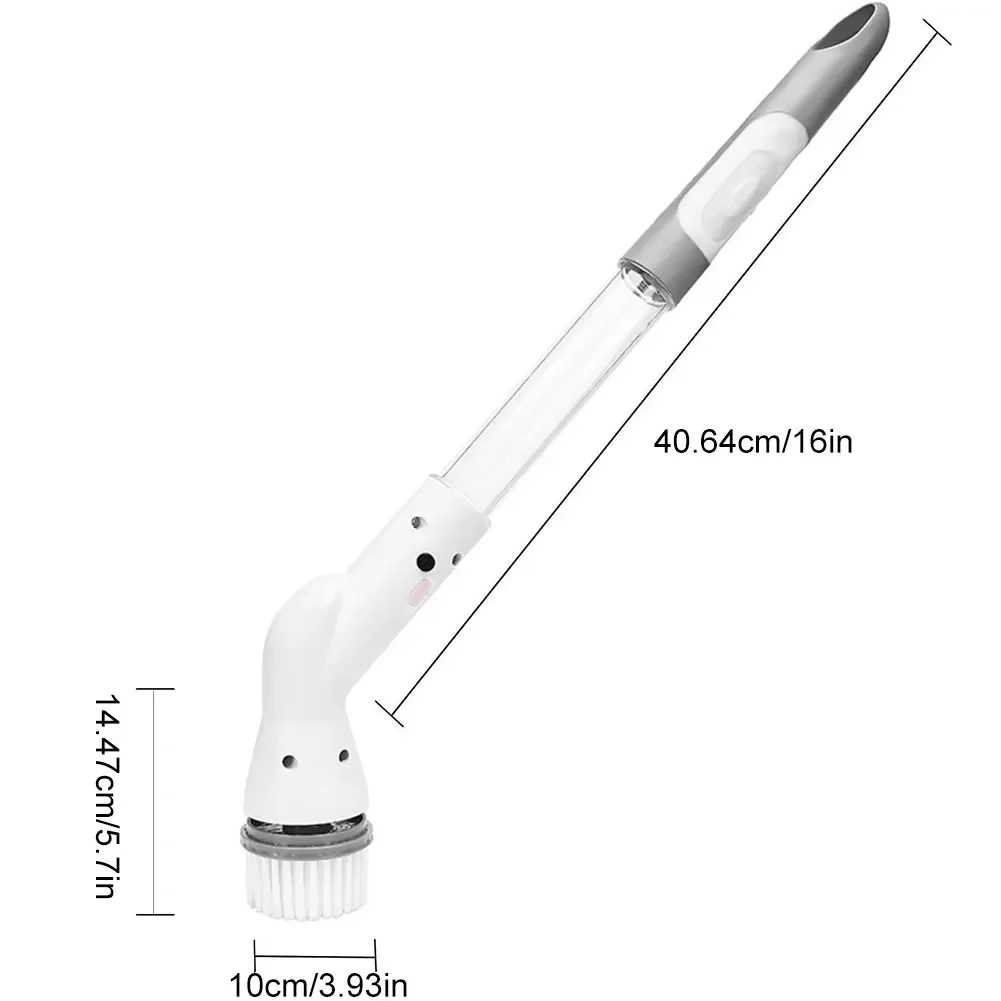 فرشاة تنظيف كهربائية للمنزل ، فرشاة دوارة قابلة لإعادة الشحن ، منظف دوار ، منظف مطبخ وحمام ، أداة منزلية ، 6 في 1