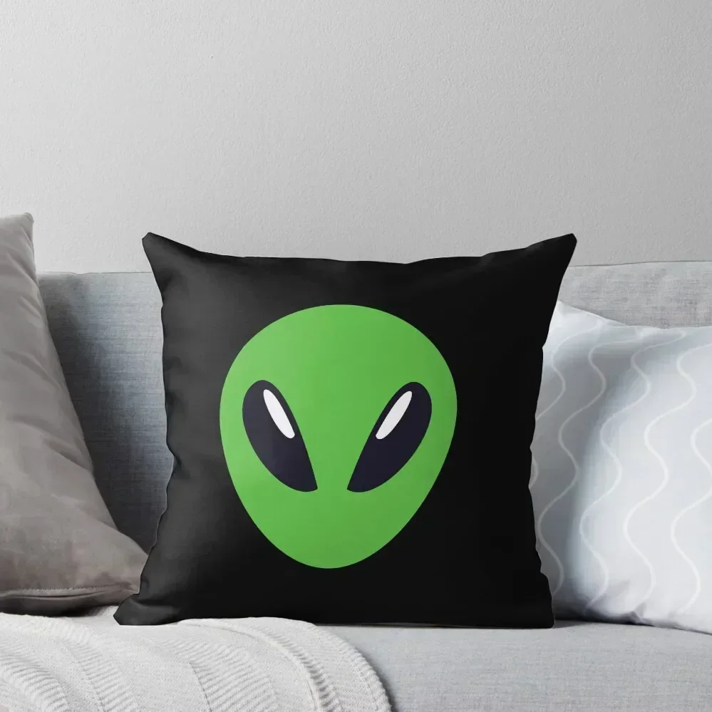 

Little Green Alien Throw Pillow Cusions Cover Sofa Cushions Covers Pillowcases Bed Cushions pillow