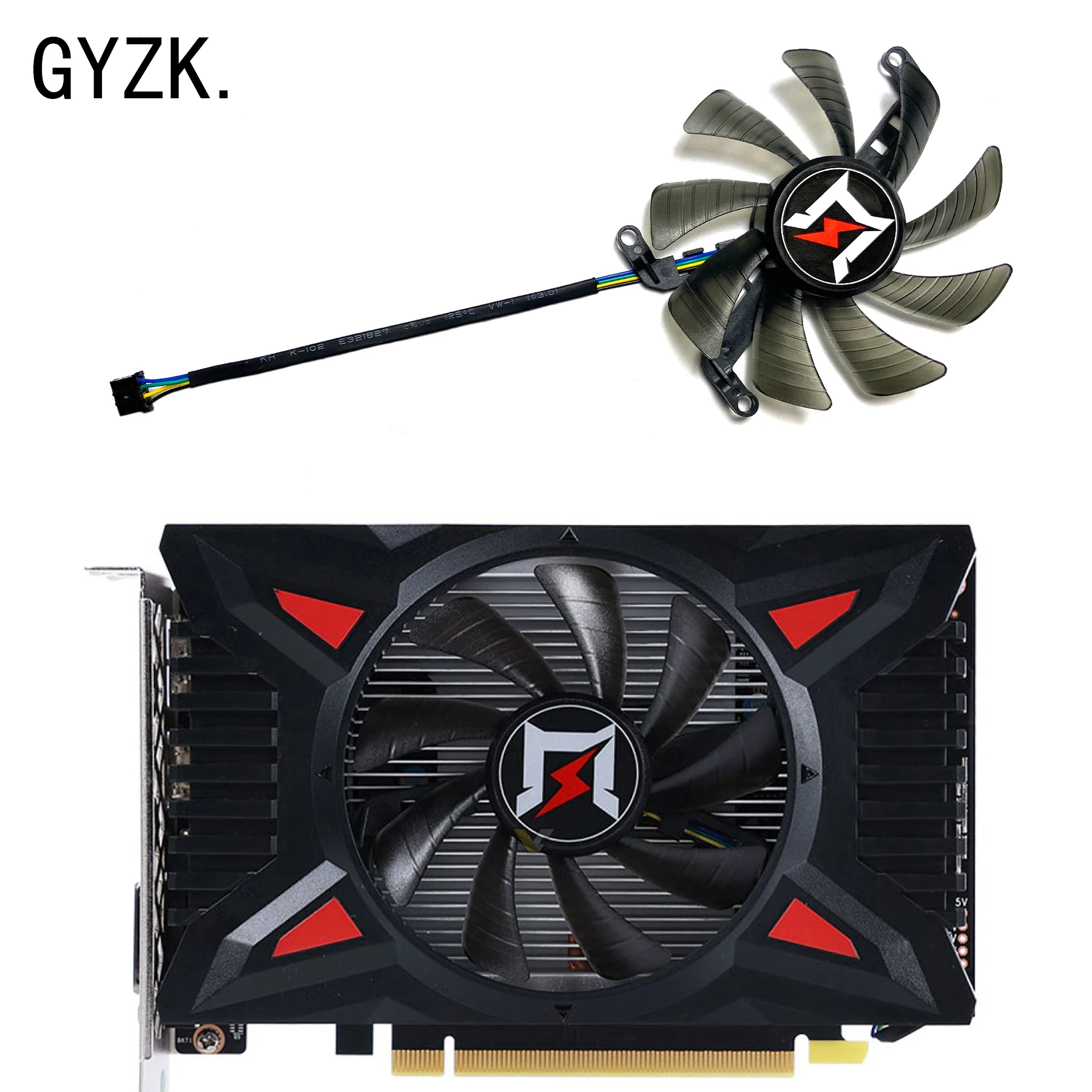 New For GAINWARD GeForce RTX3050 6GB Wind Chaser V2 Graphics Card Replacement Fan