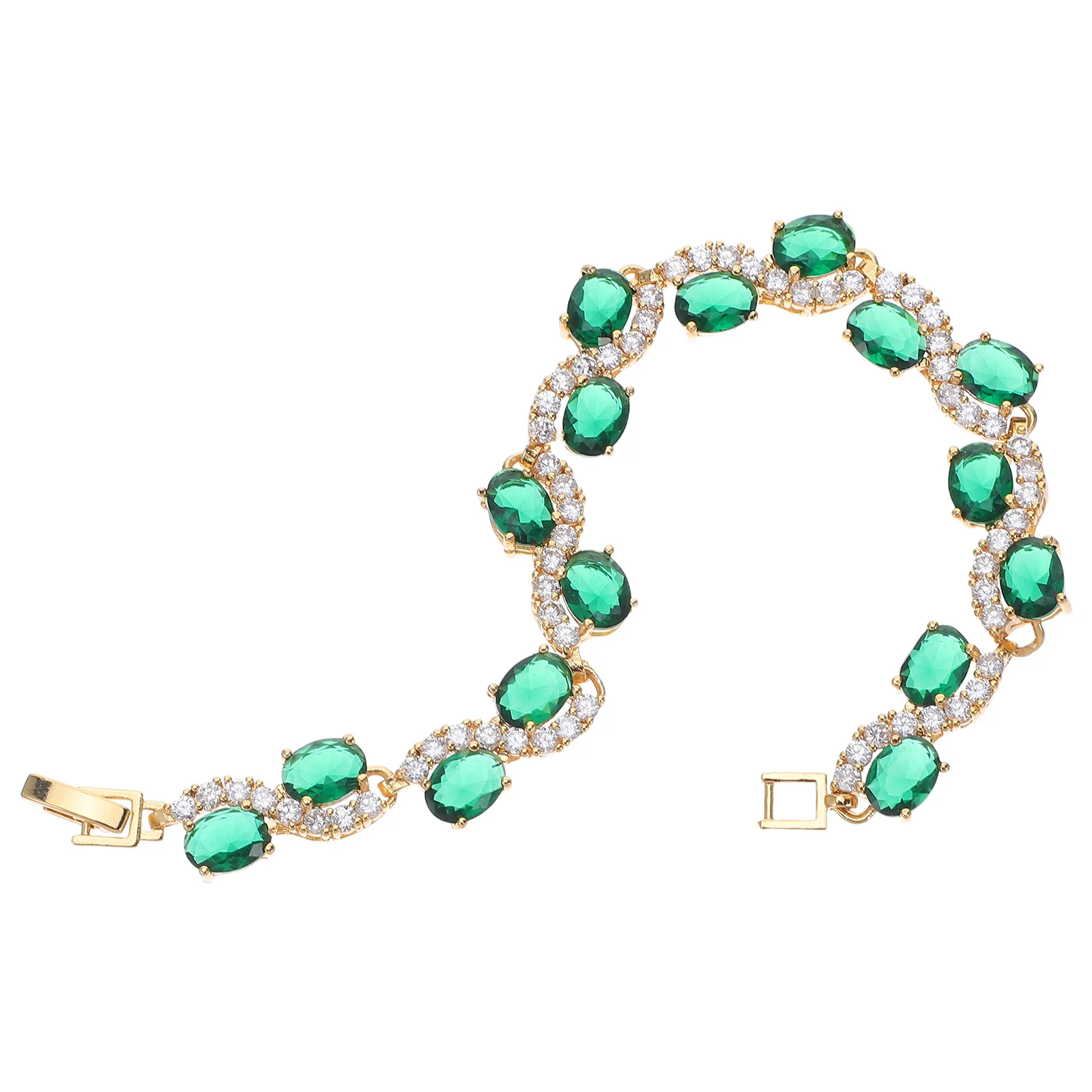 

Zircon Bracelet Lightweight Elegant Design for Women Minimalist Luxury Wristband Birthday Valentine Party Jewelry Present