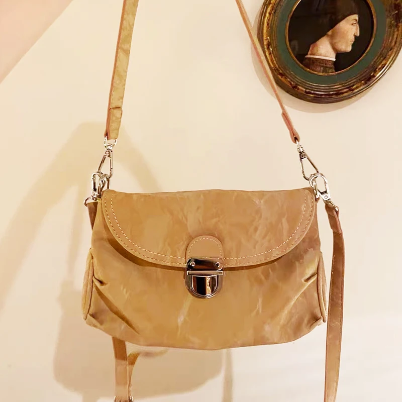 

Корейские винтажные сумки-ракушки для женщин, роскошные дизайнерские сумки и кошелек, новинка 2024, украшение из искусственной кожи с замком, подмышками, плечами