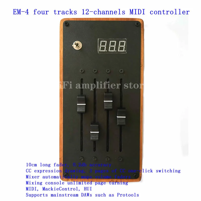EM-4 Fader MIDI Controller: De Perfecte Keuze voor Professionele DJ’s en Producenten