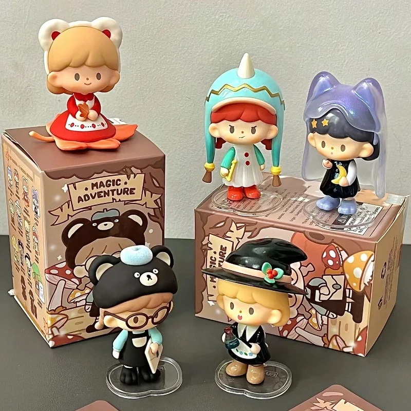 New Blind Box Toys Zhuodawang Magic Adventures Series Model Confirm Style Cute Figure Gift Surprise Box Kids Birthday Collecti