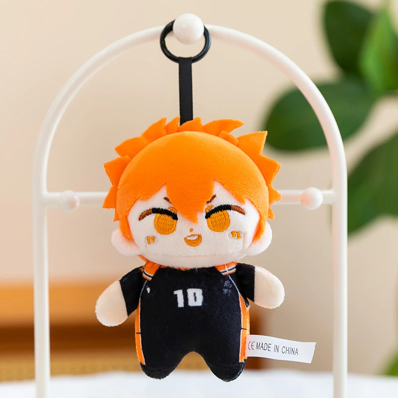 Haikyuu!! Anime Plüsch-Schlüsselanhänger Hinata Kageyama Oikawa Kuroo Nishinoya Puppe Taschenanhänger Sammlerstück Anhänger Rucksack Handtaschen-Deko – Detail 3