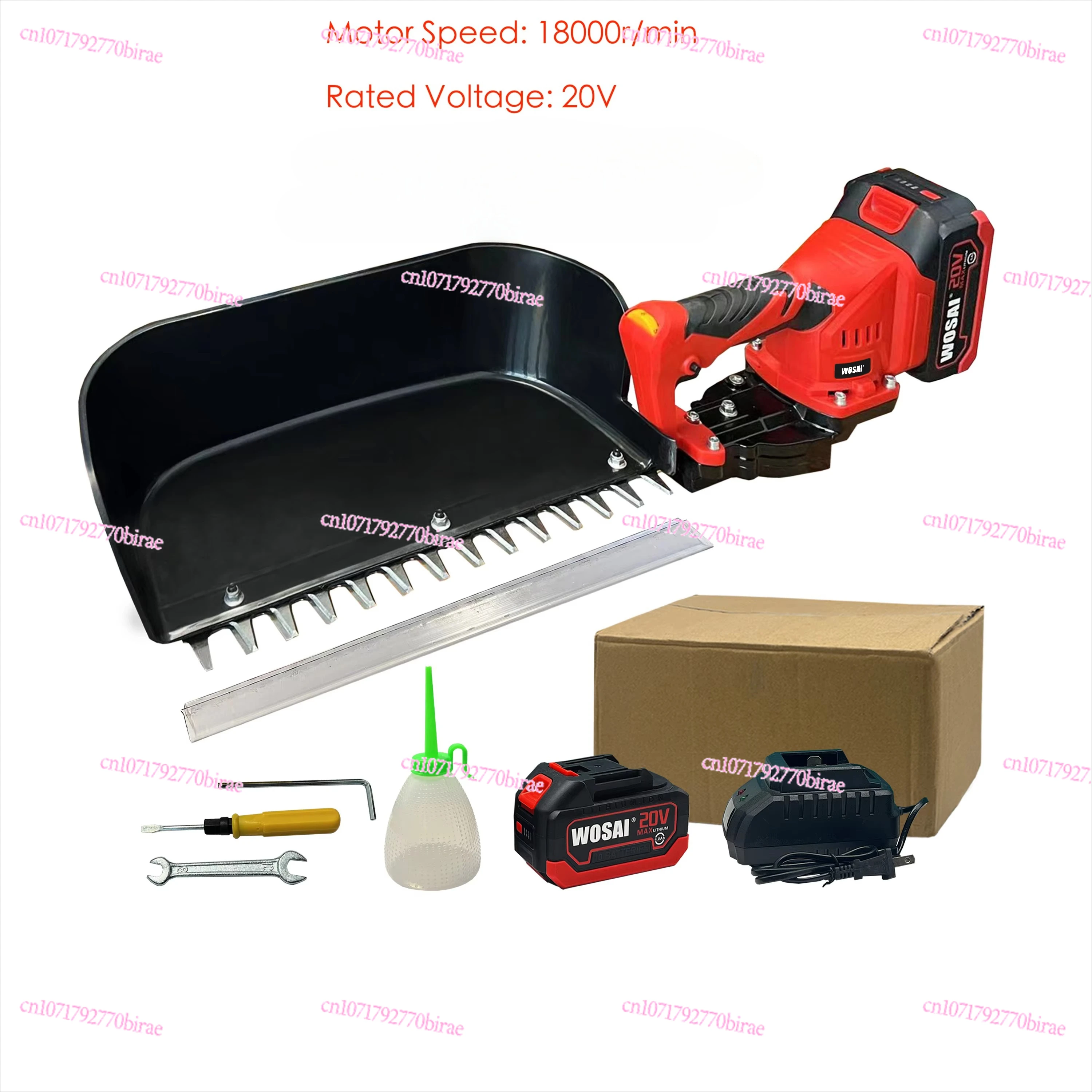 

20V Rechargeable Brushless Electric Portable Tea Harvester Picker Harvester