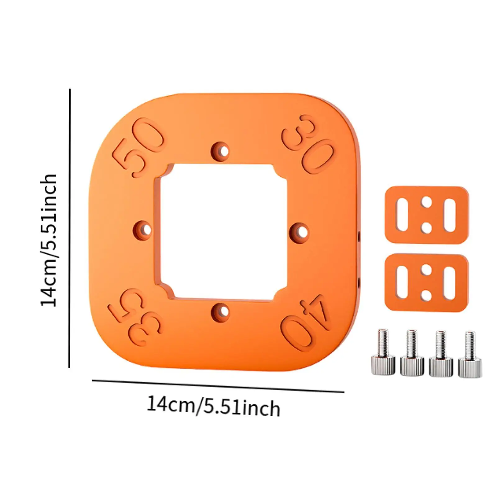 Woodworking Tool Router Corner Radius Template High Hardness Multipurpose