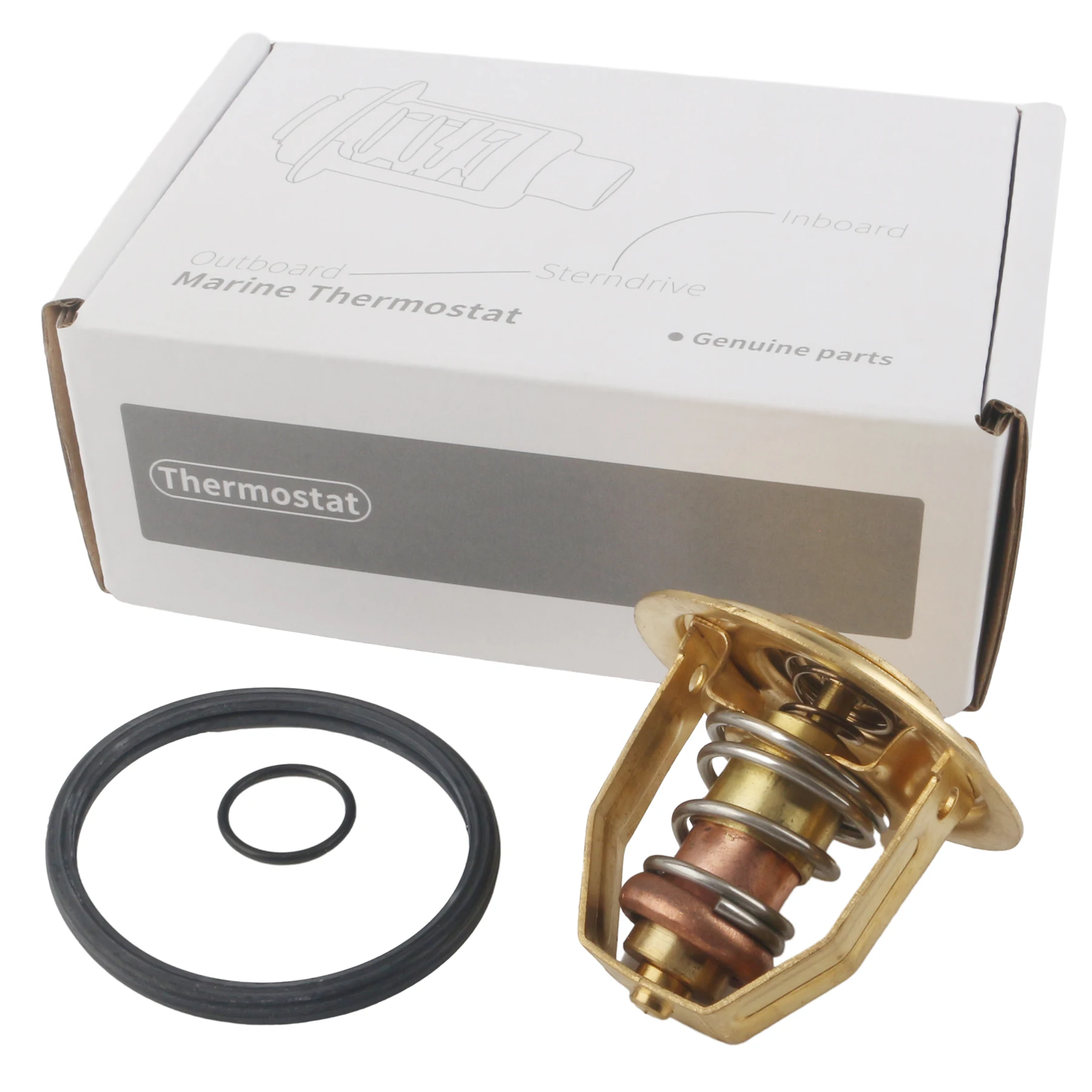 Soxa Marine 180ºF 82ºC D Thermostat For Volvo Penta Marine Diesel MD 31 MD 41 Version and KAD 42 KAD43 KAD44 3831424 875849