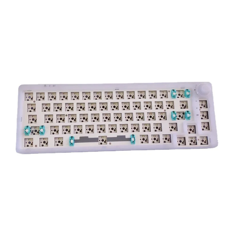 

65% Mini Mechanical keyboard kit RGB Bluetooth Hotswap PCB with Knob