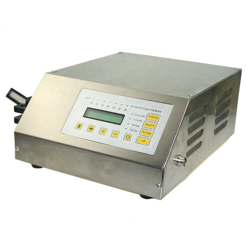 GFK-160 Liquid Filling Machine Honey Milk Oil   Electric Bottle Filler Machine Digital Control Pump Drink Water 5-3500ml