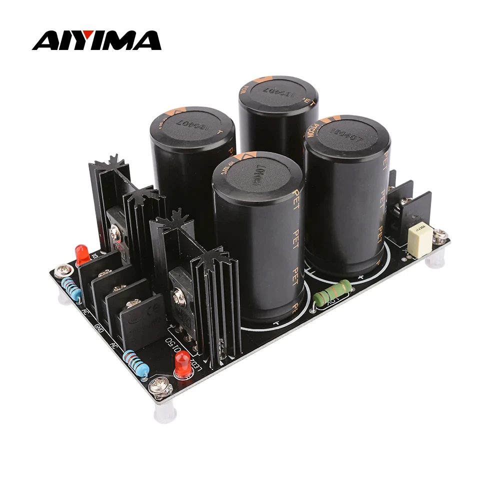 

AIYIMA 120A Rectifier Filter Power Supply Board 63V 10000UF Schottky Rectifier For Sound Speaker Amplifier Filter Dual AC42V DIY