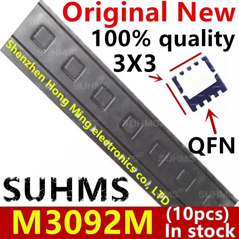 

(10piece)100% New QM3092M3 QM3092M M3092M 3mm*3mm QFN-8 Chipset