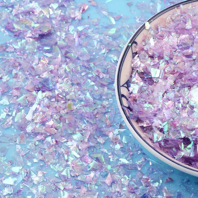 15g/Pack Girl Boy Iridescent Confetti Shining For Wedding Baby Shower Birthday Mermaid Party Table Scatter DIY Decor Supplies