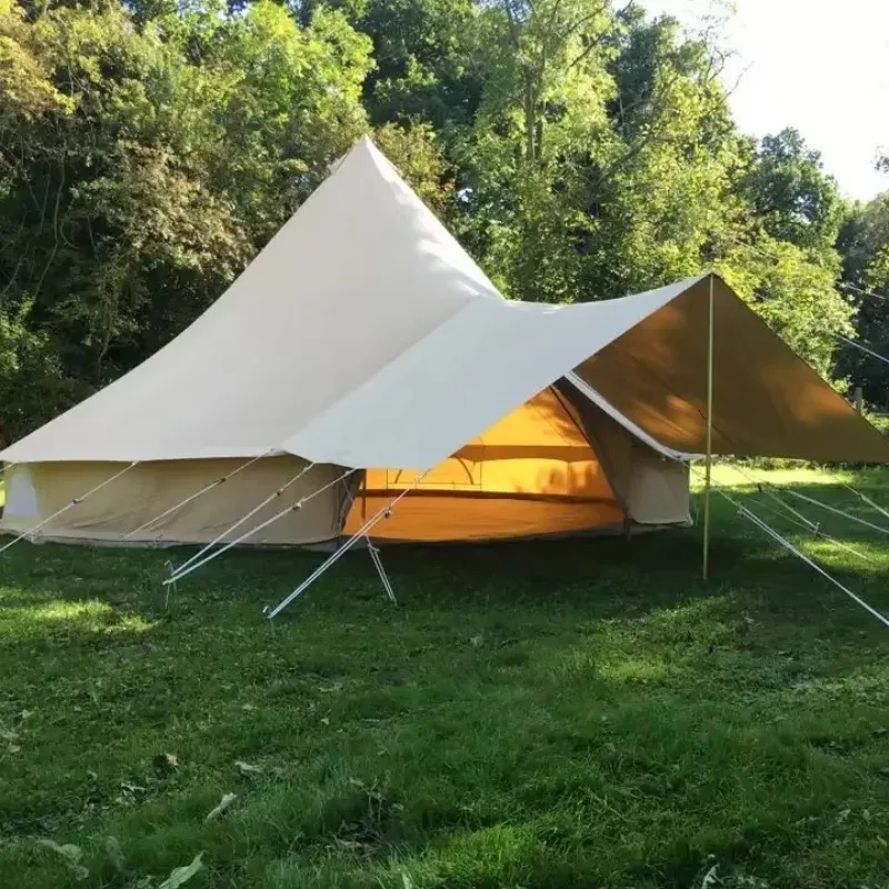 Outdoor Product Basics Waterproof Camping Ultralight Tarp Rain Fly Beach Tent Large Fly Tarp Shelter Tents for Camping