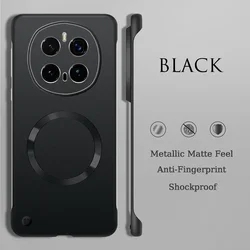 Magnetic Case For Honor Magic 7 Pro Lite 6 5 8 pro Hard Pc Frameless Cover For Magic7 7Pro Camera Protection