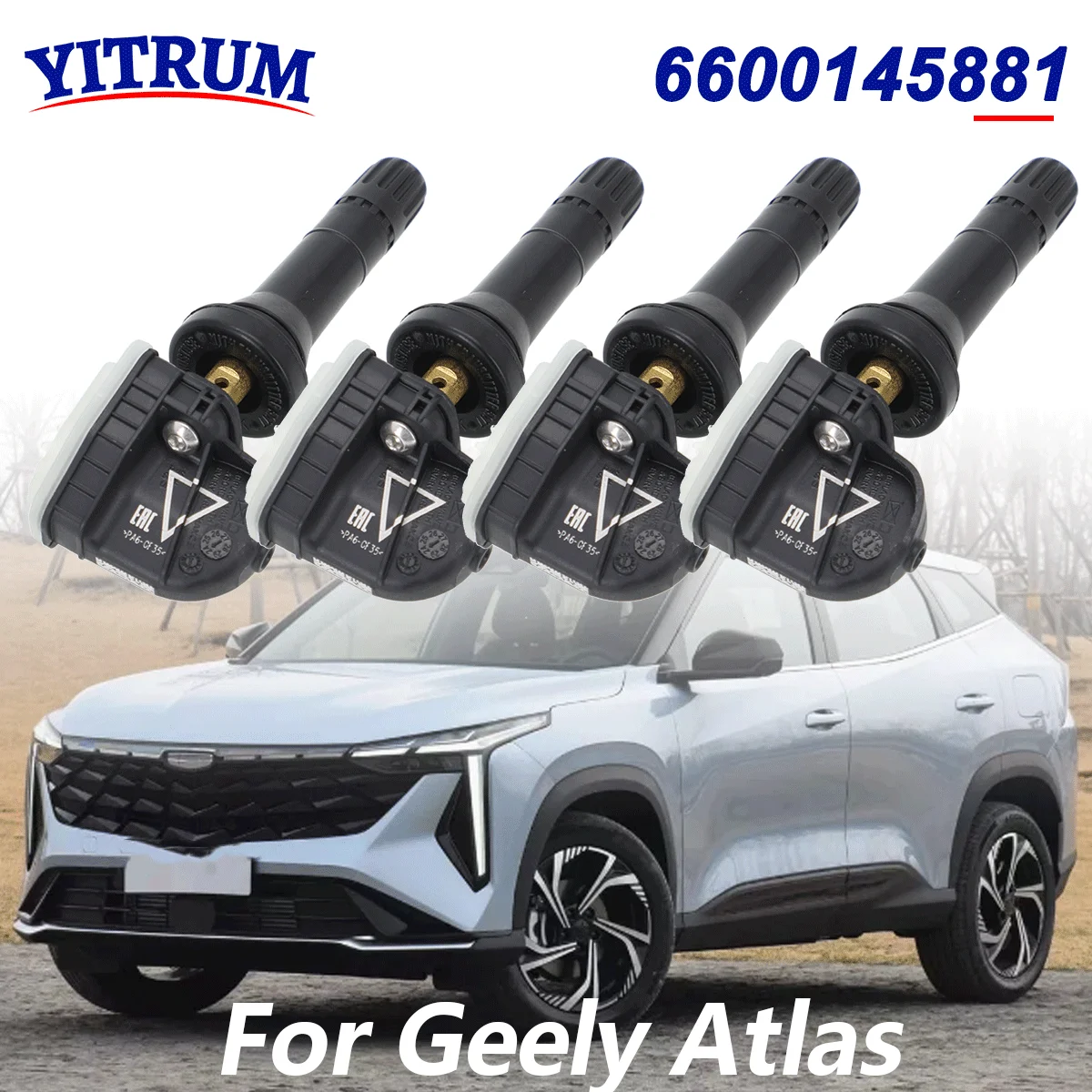 

6600145881 TPMS Tire Pressure Sensor For Geely Atlas 2022 2023 2024 Tugella Okavango EMGRAND Borui ZEEKR 001 009 X 7X 433MHz