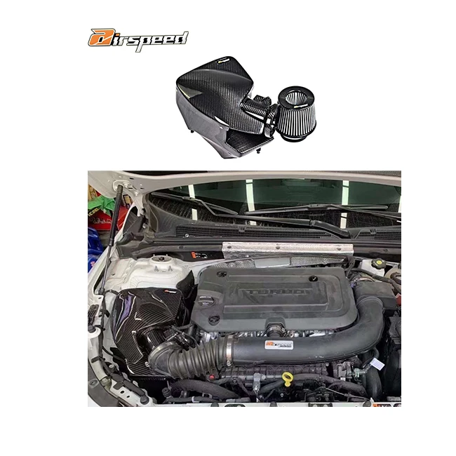 

Airspeed Brand Original Design Style 100% Dry Carbon Fiber Cold Air Intake System for Chevrolet Malibu XL 2.0T 2018-UP