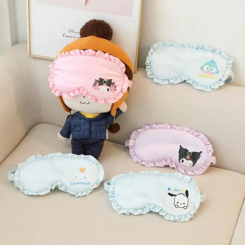 Sanrio kawaii-アイマスク,眼帯,氷,通気性,アニメ,キュート,睡眠,防虫