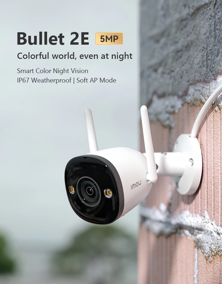 Cikonielf système de surveillance WiFi 1080P WiFi IP IR Bullet Security