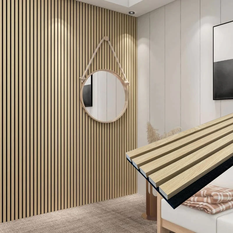 

Modern Interior Decor Soundproof Wall Panels MDF Acoustic Panels For Living Room&bedroom Walls