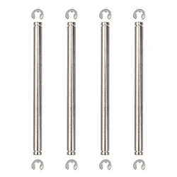 1set Suspension Pins 44mm with E-Clips for 1/10 Traxxas Slash 2WD Rustler/Stampede/Bandit/Slash