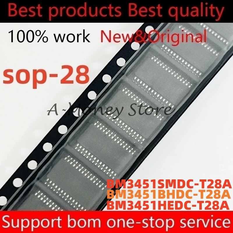 

(5pcs)BM3451 BM3451BHDC-T28A BM3451SMDC-T28A BM3451HEDC-T28A sop-28