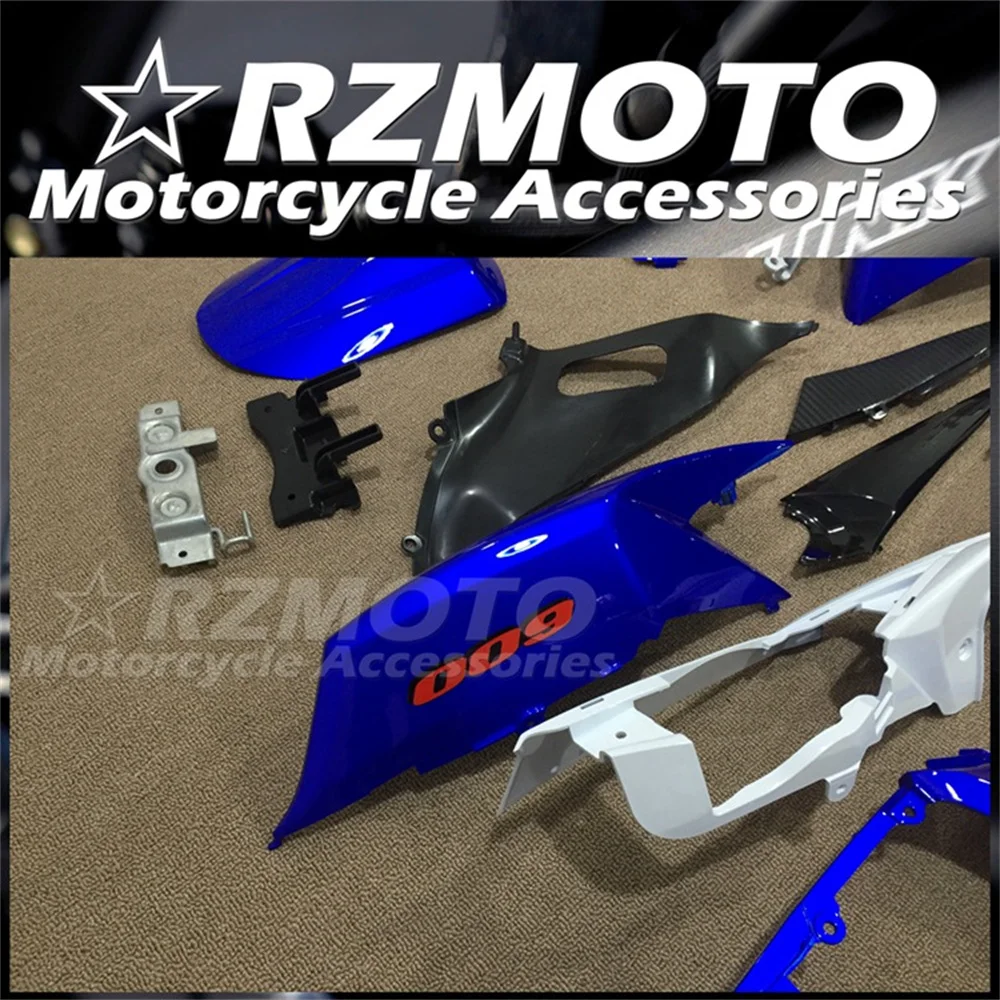 New ABS Motorcycle Fairings Kit For Suzuki GSXR600 GSXR750 08 09 10 K8 GSXR 600 750 2008 2009 2010 Custom Blue White