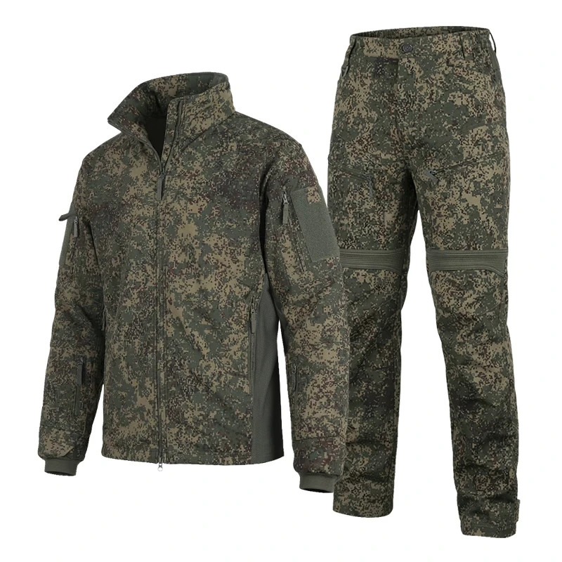 New UF3.0 tactical suit men's autumn and winter velvet windproof assault suit for outdoor military enthusiasts disguised as trai