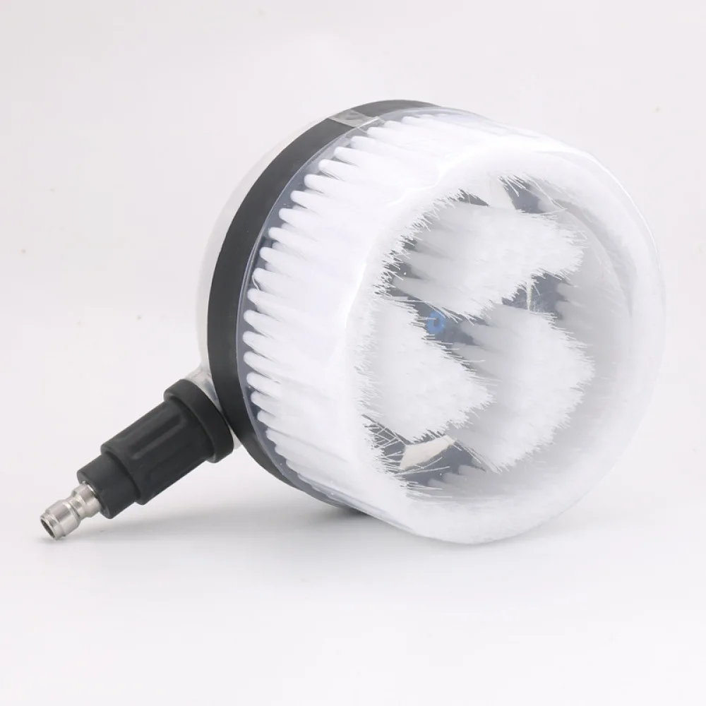 Rotating Wash Brush For Tianyun High Pressure Cleaner Water Jet Flowing Circular Bristle Car Care Maintenance