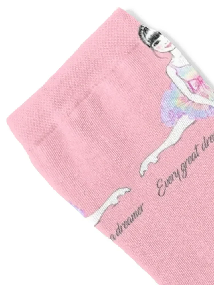 Ballet Dreamer Socks Stockings luxe floral christmas gifts Women Socks Men's