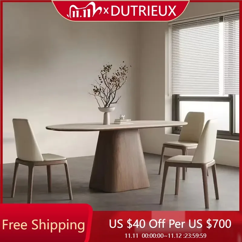 

Restaurant Designer Wooden Table Event Non Slip Office Kitchen Clear Coffee Table Salon Living Room Mesas De Jantar Home Decor