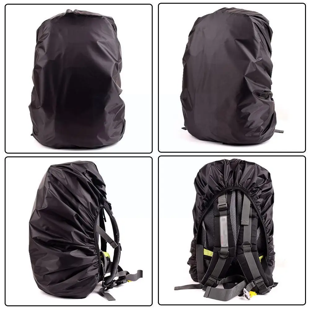 Hot Rain Cover Backpack Reflective 30l 40l Waterproof Climbing Camo Dust Bag Raincover Camping Hiking Outdoor Tactical S4k4