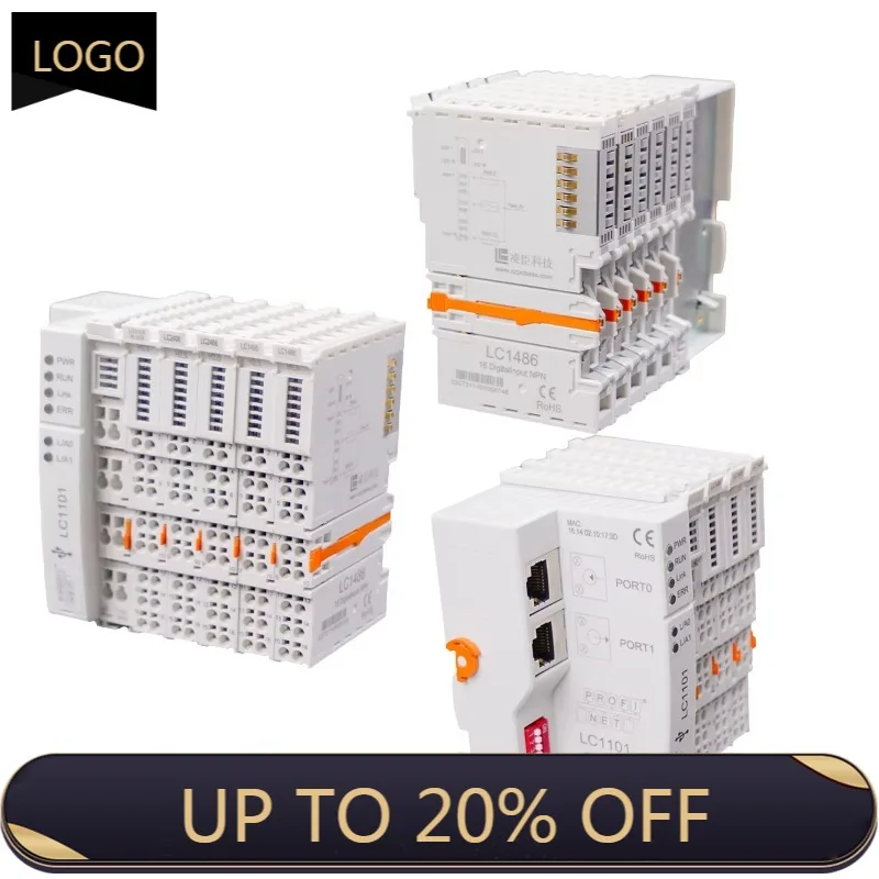 Industrial Ethercat Modbus Rtu Linux Remote Io Ethernet Ip Input and Output Module