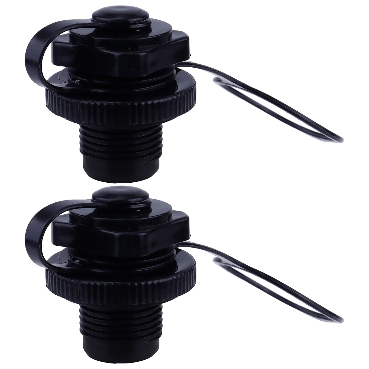 2 PCS Kayak Air Valve Paddle Board Accessories Boat for Inflatable Adapter Cap Pvc Child Screw