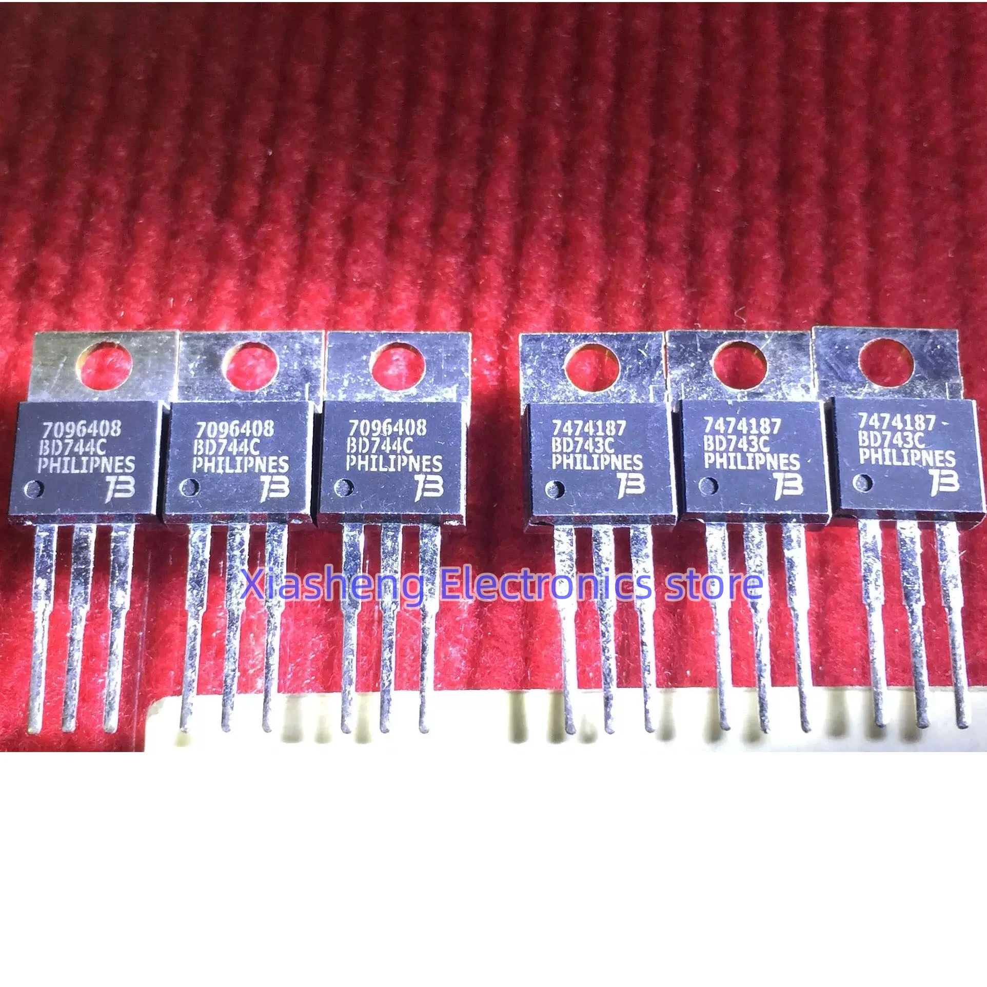 

New Original 2Pairs BD744C + BD743C TO-220 Transistor In Stock Good Quality