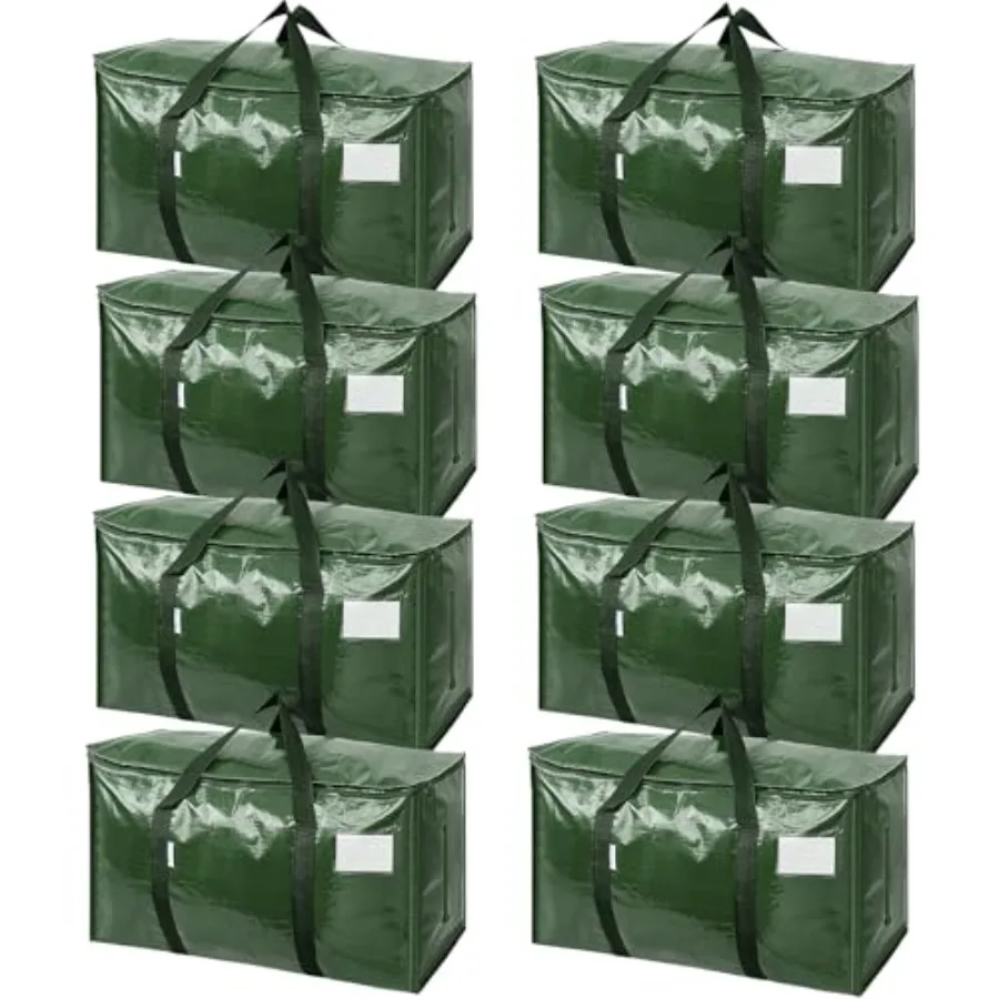 

Extra Large Moving Bags Heavy Duty with Zippers and Carrying Handles, Durable Storage Bags Moving Boxes for Closet Organizers a