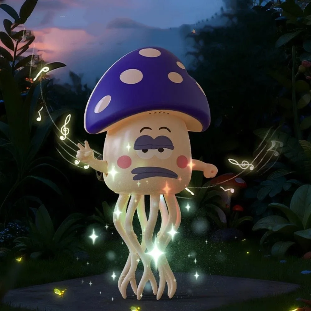 

Plastic Electric Dancing Octopus Toy Mushroom head Interactive Crawling Interactive Octopus Toy Collection Flexible