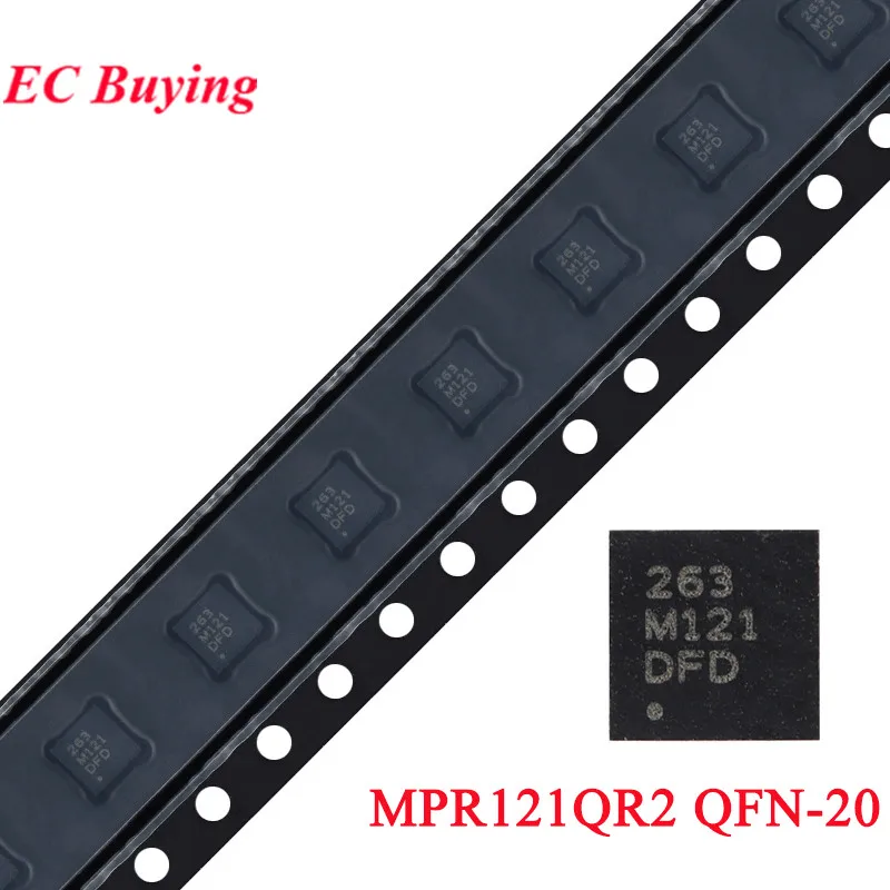 10pcs/1pc MPR121QR2 MPR121 MPR121Q M121 QFN-20 Proximity Capacitive Touch Sensor Controller Chip IC Integrated Circuit