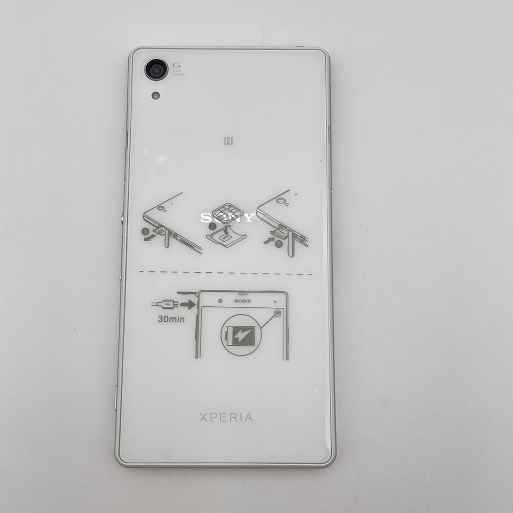 Sony Xperia-Téléphone portable Z2 D6503, écran de 5.2 pouces, débloqué, caméra de 20MP, WIFI 3G, Android