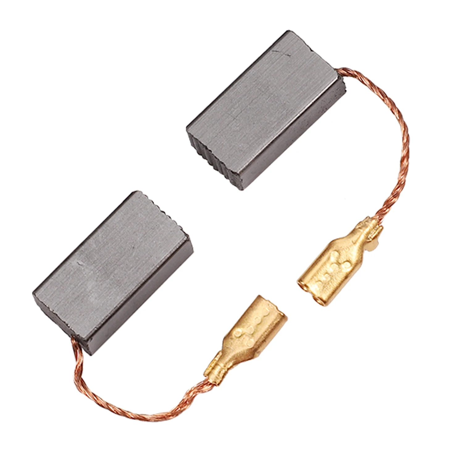 2 ชิ้น 5 มม. x 8 มม. x 15 มม. เครื่องมือไฟฟ้าค้อนไฟฟ้าแปรงถ่านหิน