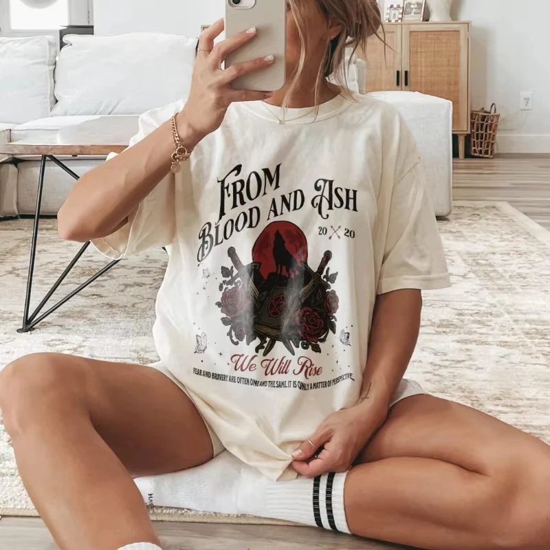 From Blood and Ash, FBAA merchandise, Poppy & Casteel, and Bookworm Gifts: Pure Cotton Couple Streetwear